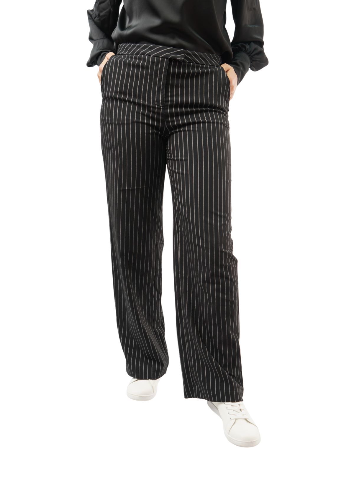 pantalon classique rayé