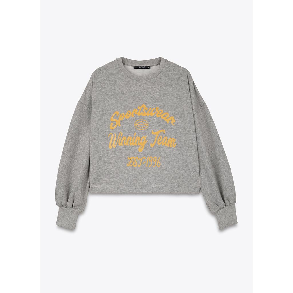 Sweatshirt en Molleton