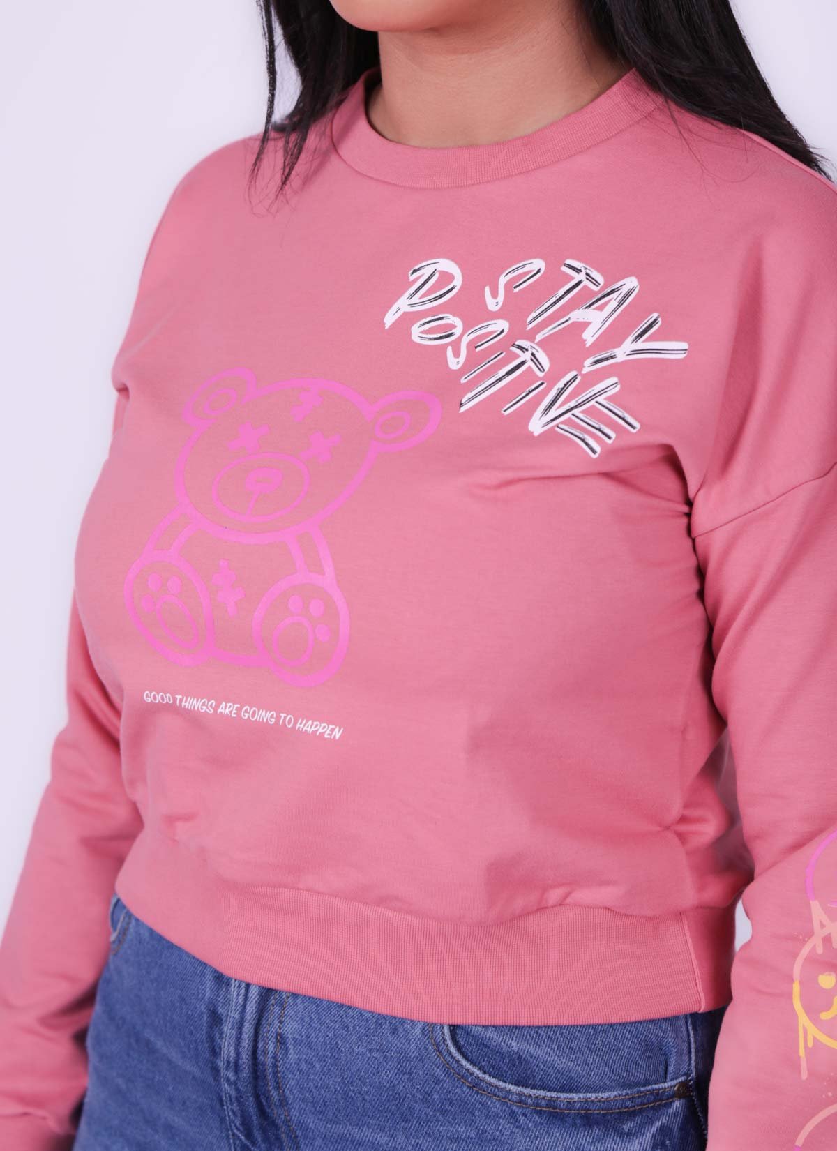 Sweatshirt à Sérigraphie