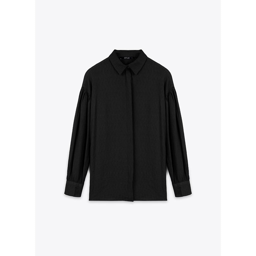 chemise à manches bouffantes