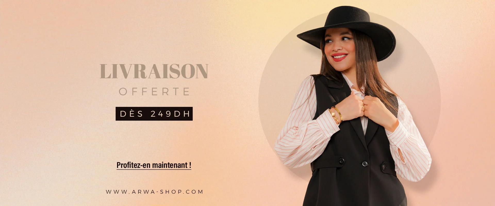 ARWA SHOP Promotion ARWA DAYS, Black Friday, Soldes, Offre Spéciale, Printemps 2023, Automne 2023, Hiver 2024, Ramadan, Vêtements pour Femme et Enfants.