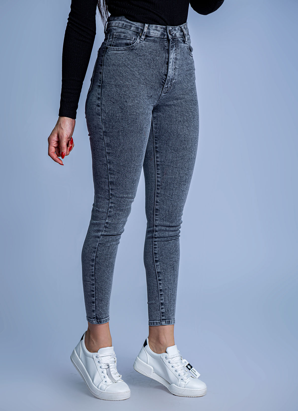 Pantalon en Denim Slim