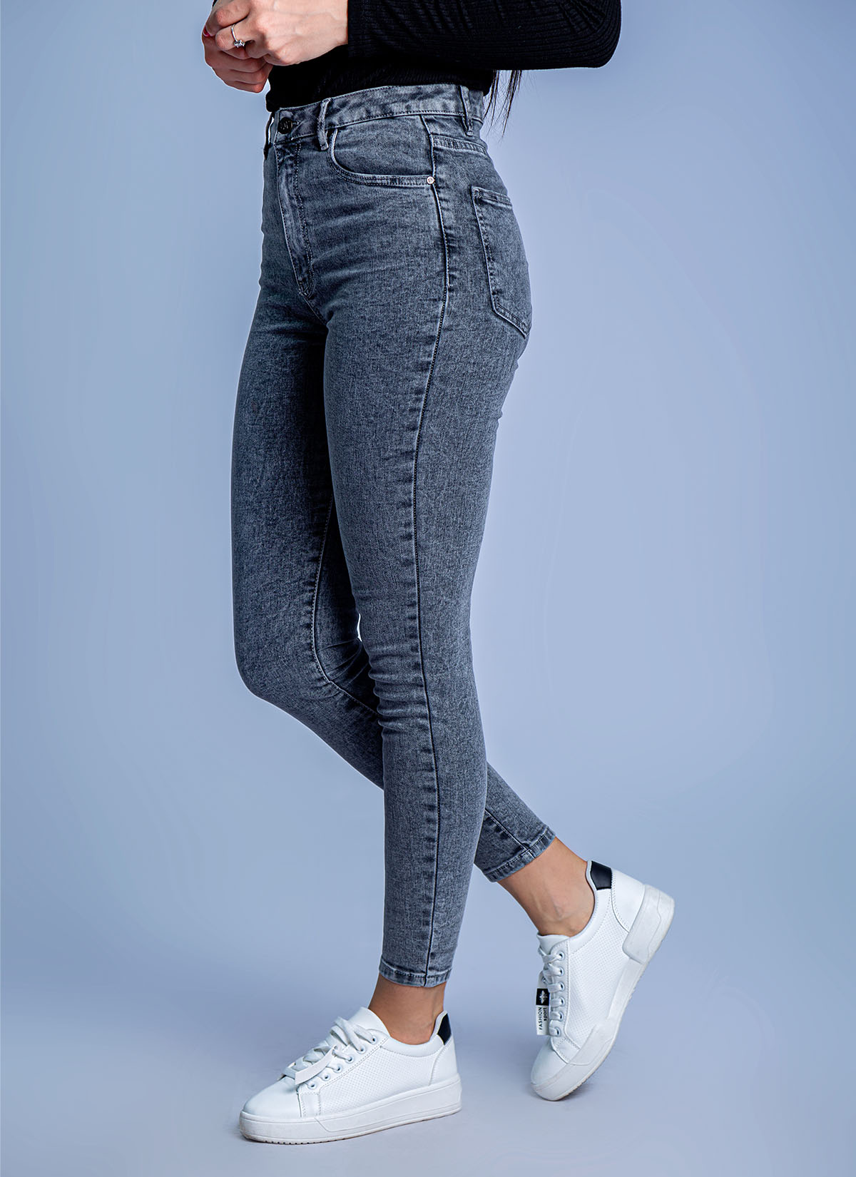 Pantalon en Denim Slim