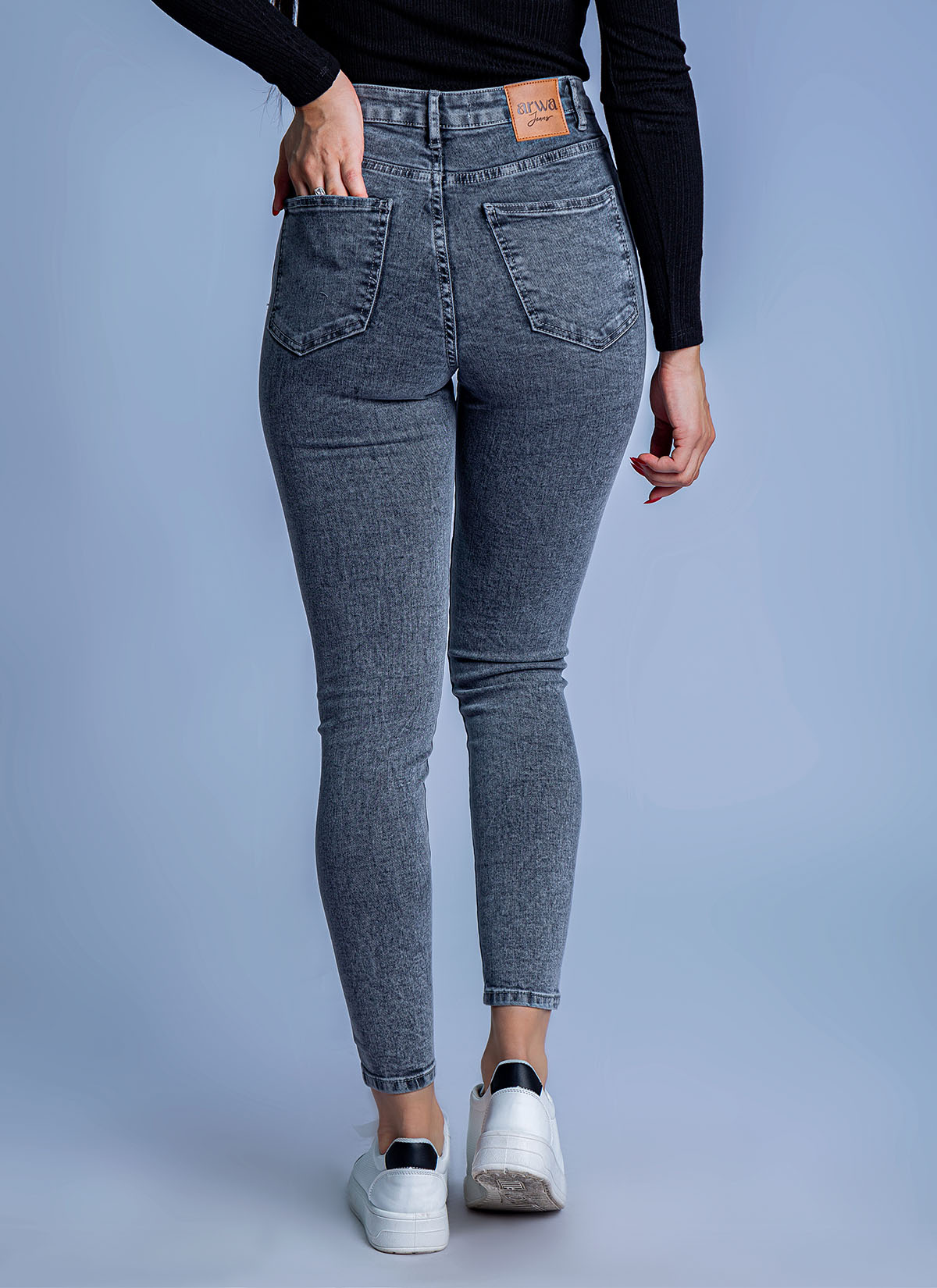 Pantalon en Denim Slim