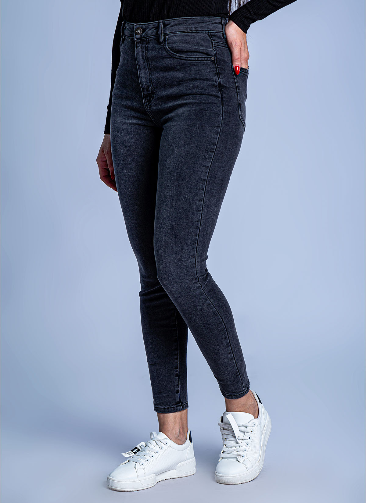 Pantalon en Denim Slim