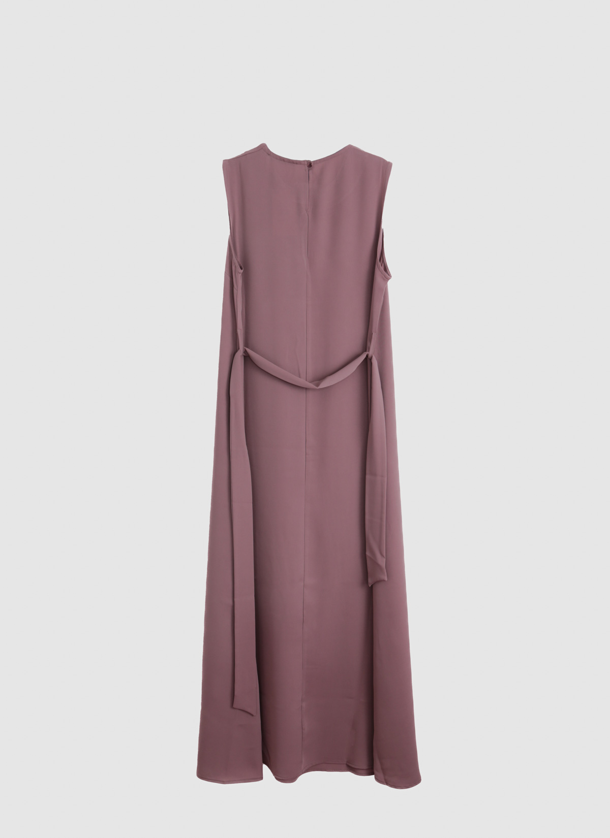 Robe Sans Manches en Crêpe