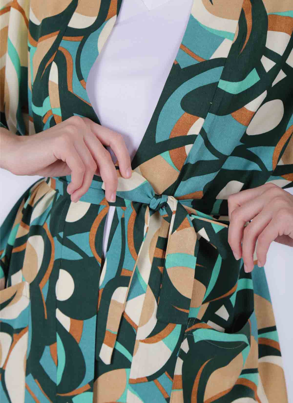 Kimono en Crêpe
