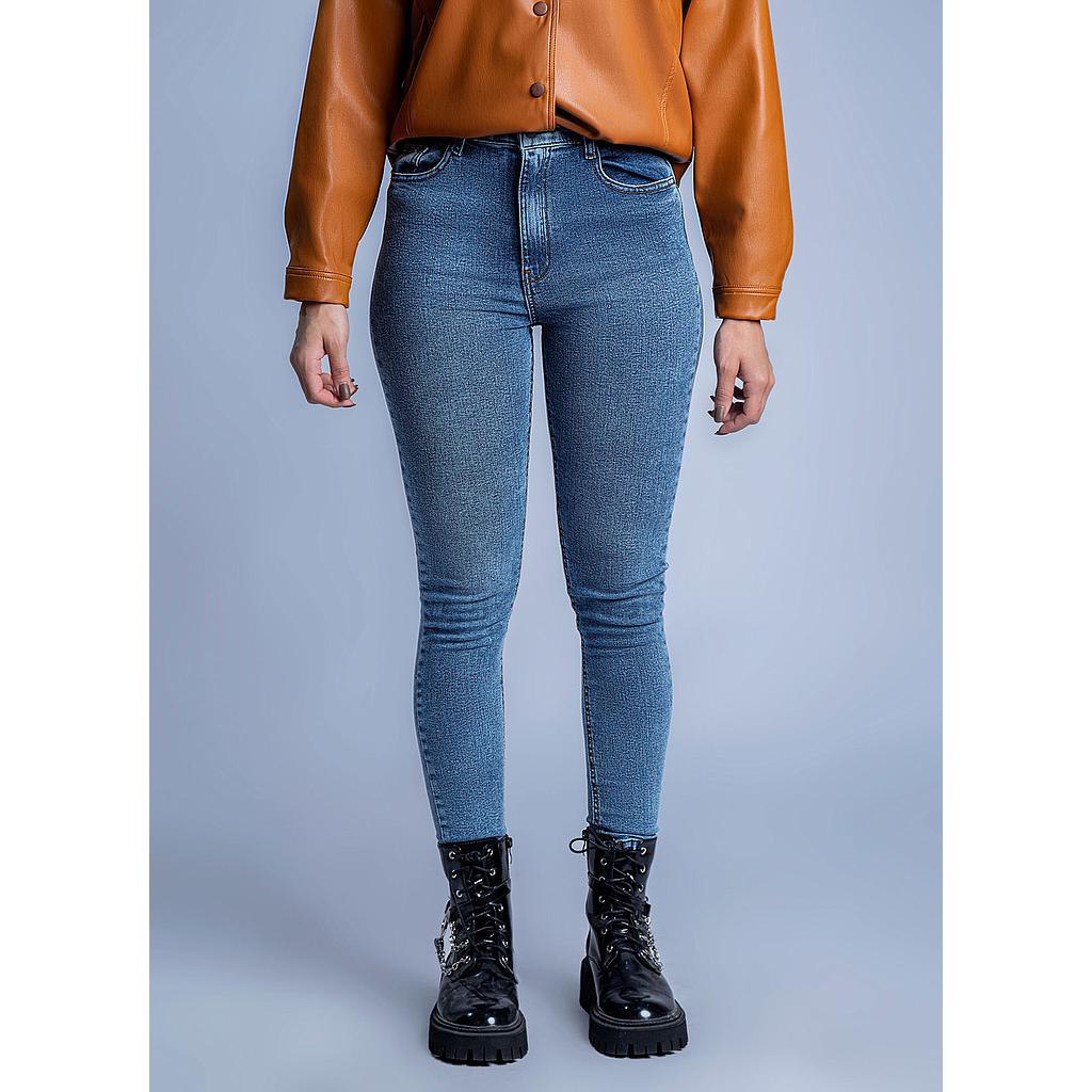 Pantalon Slim en Denim