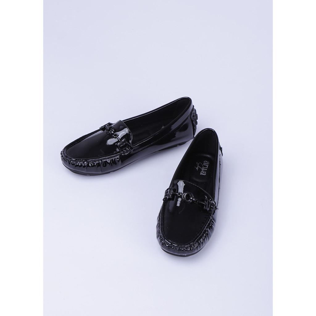 Mocassins Brillant en Simili Cuir