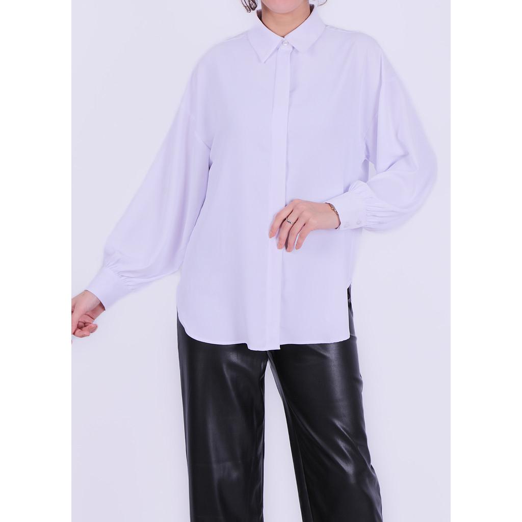 Chemise à Manches Bouffantes