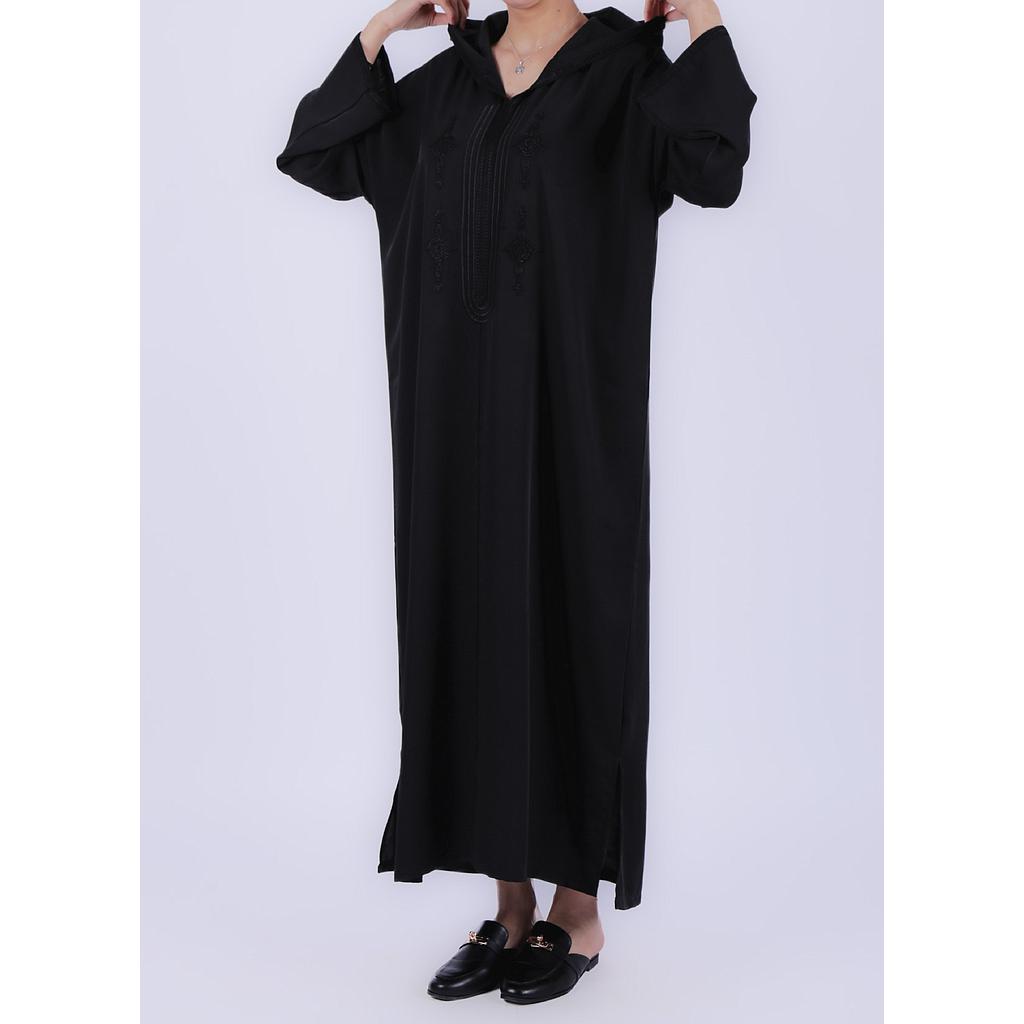 Djellaba Oversize en Crêpe