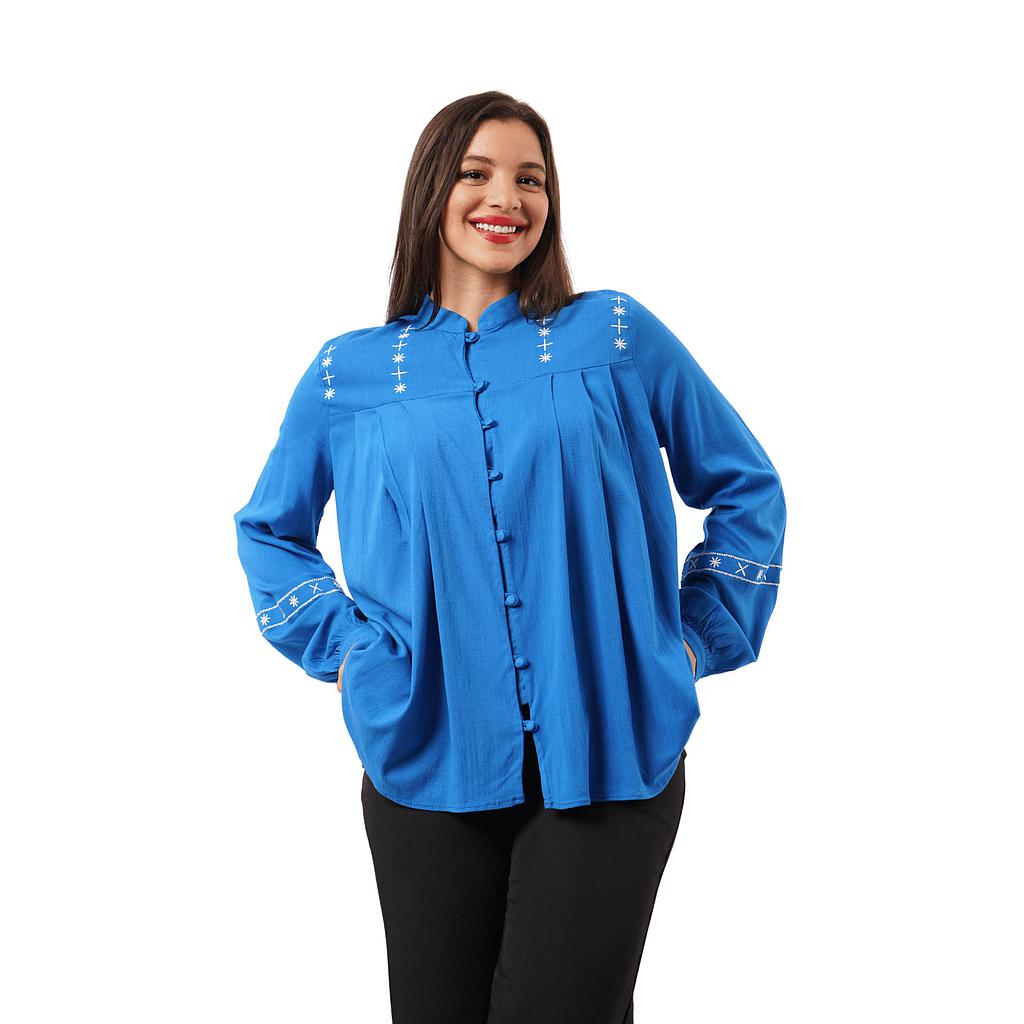 BLOUSE AVEC BRODERIES