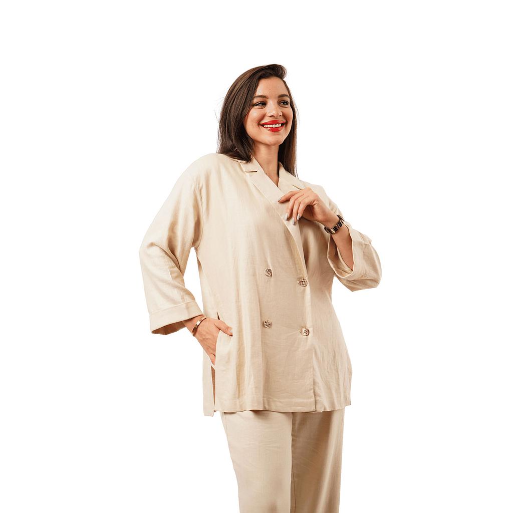 VESTE LONGUE TAILLEUR