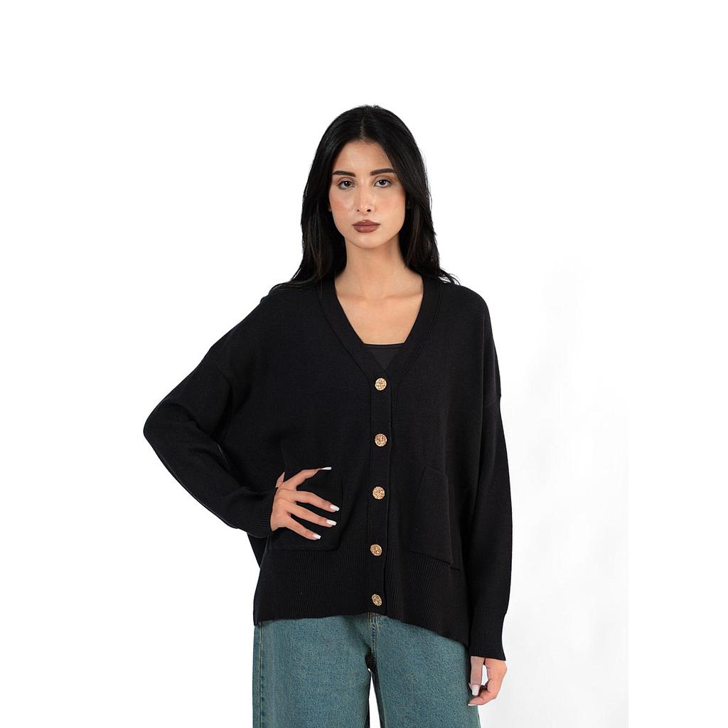 Cardigan Élégance Dorée