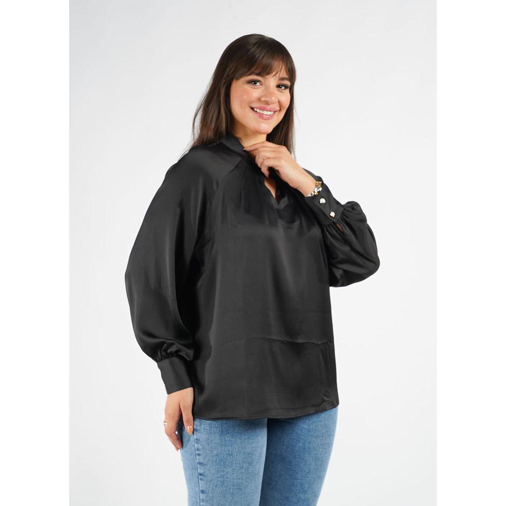 Blouse en Satin