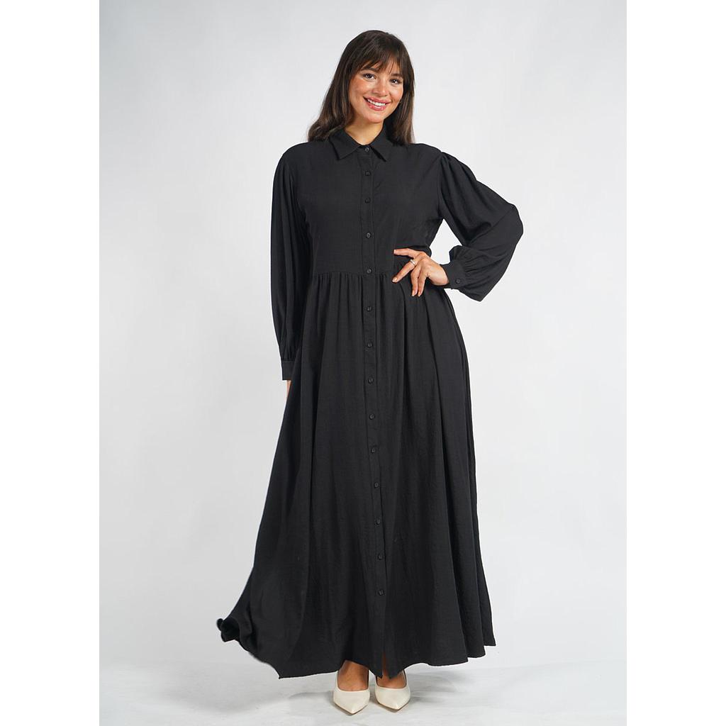 Robe Chemise en Crêpe