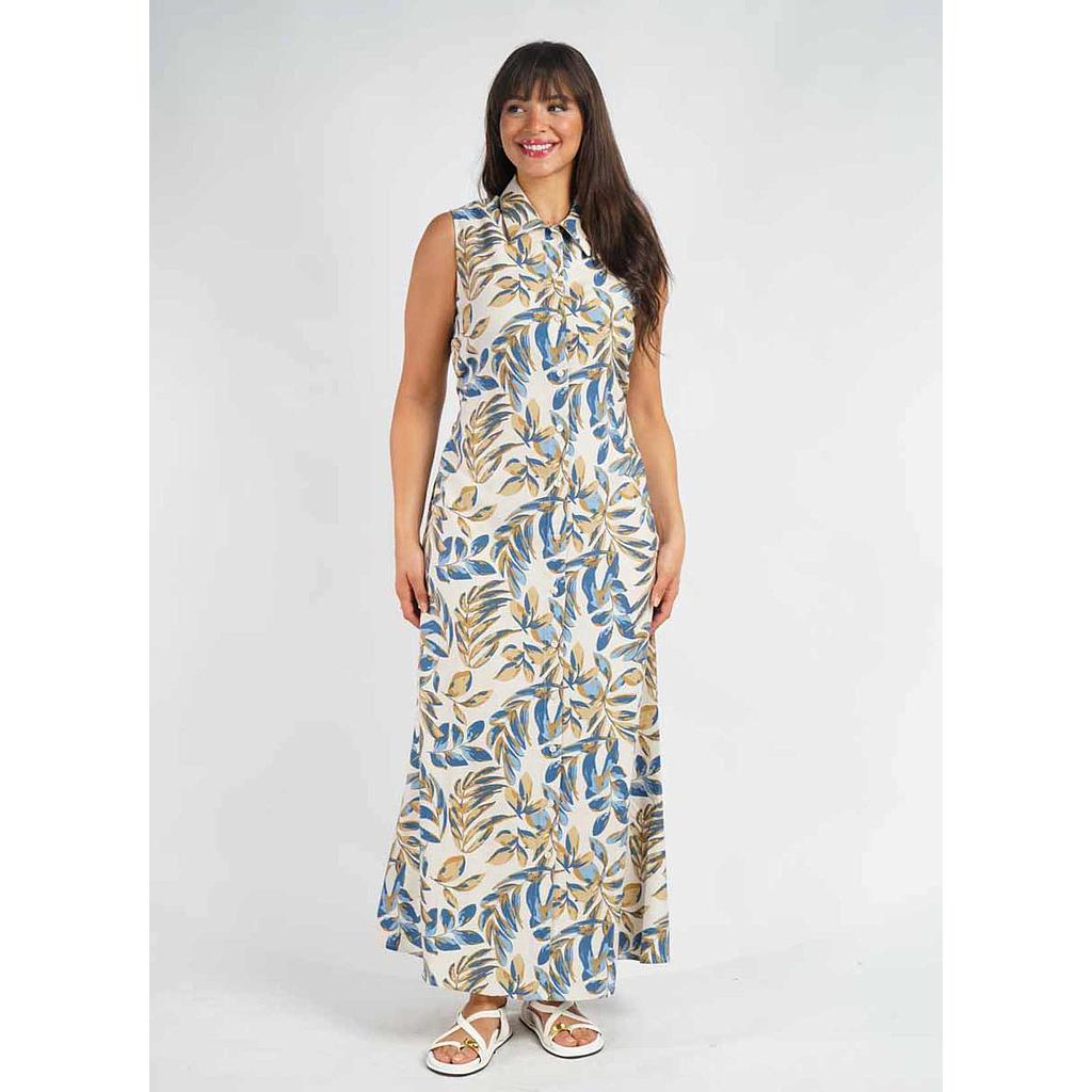 Robe Chemise Sans Manches