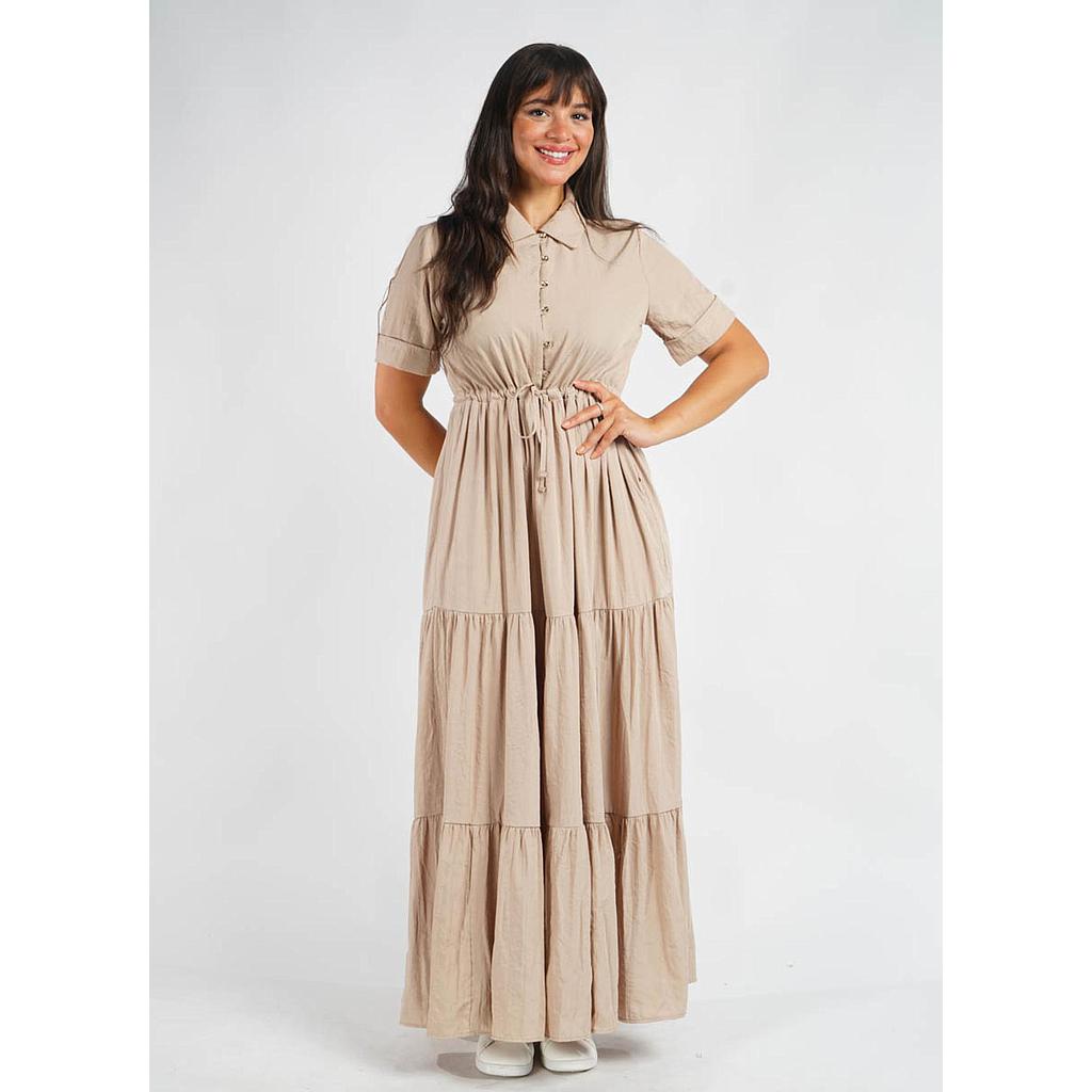 Robe Longue à Volants