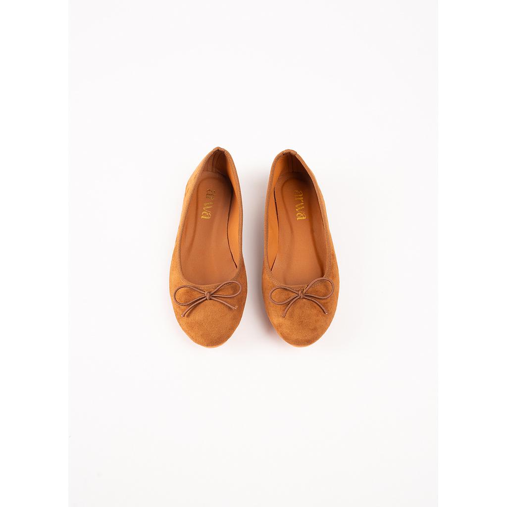 BALLERINES PLATES À NŒUD PAPILLON