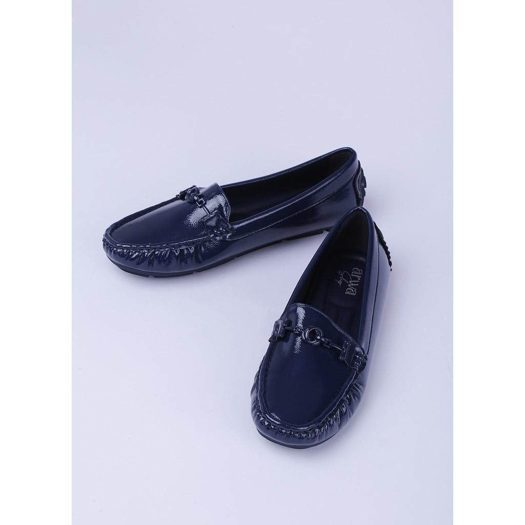 Mocassins Brillant en Simili Cuir