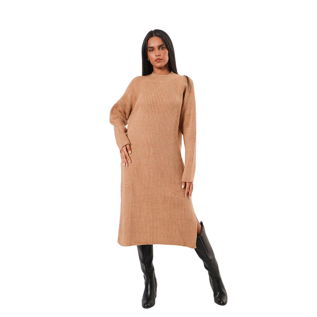 ROBE MAILLE MI-LONGUE