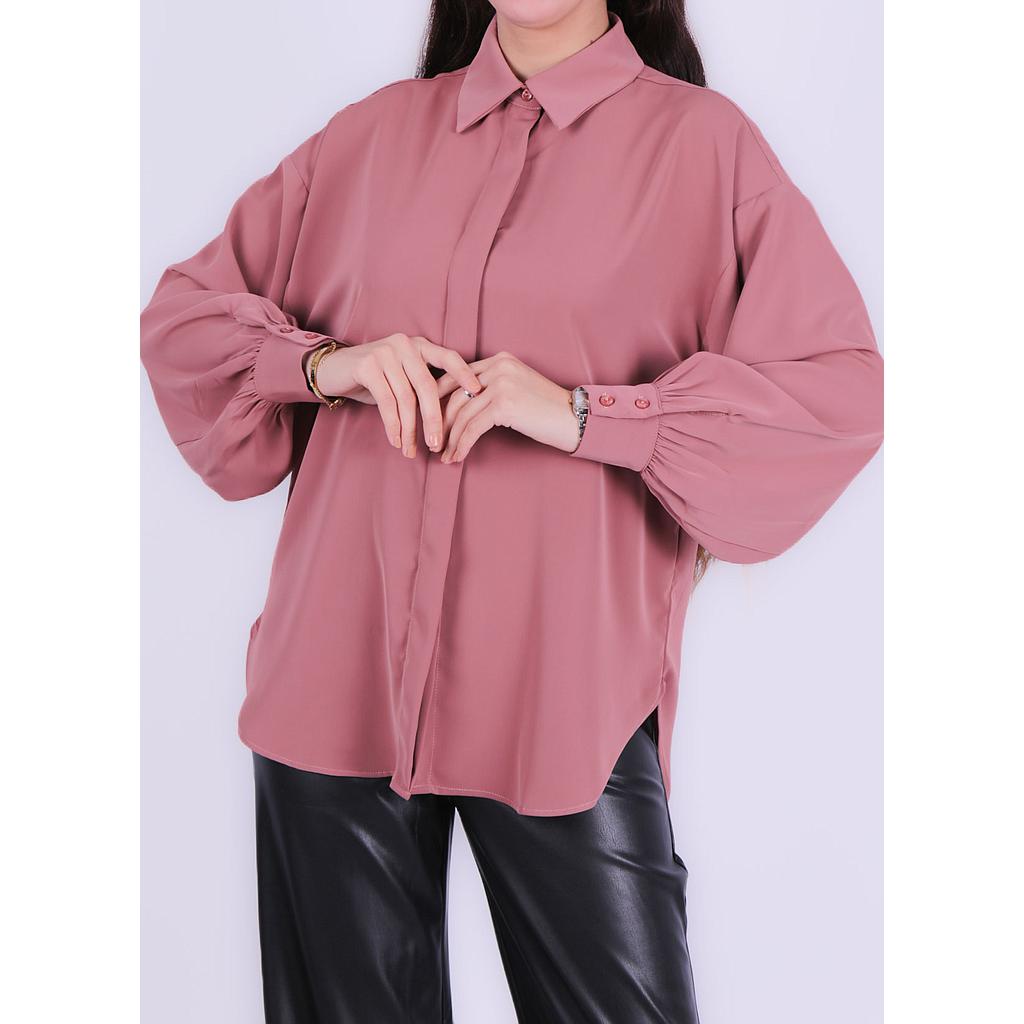 Chemise à Manches Bouffantes