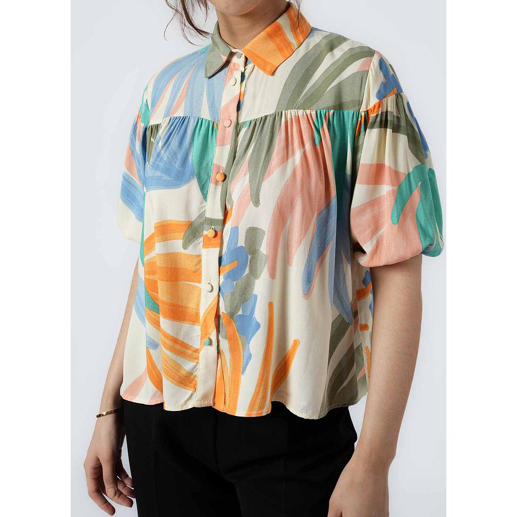 CHEMISE COURTE IMPRIMÉE