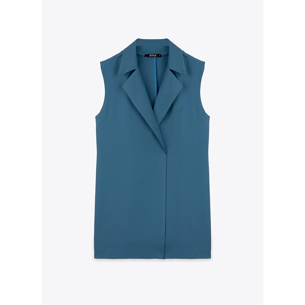 GILET LONG OUVERT