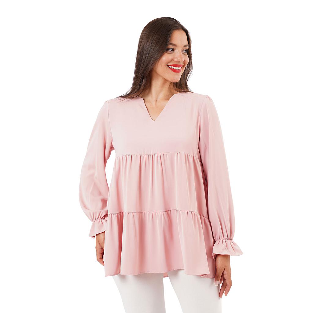 BLOUSE LARGE COL V