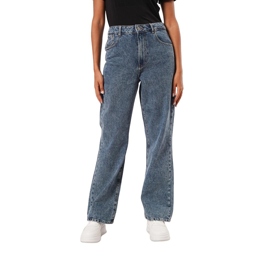 PANTALON DENIM FENTE