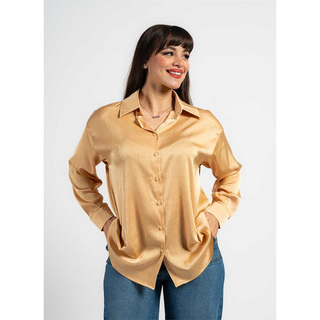 Chemise en Satin Élégante