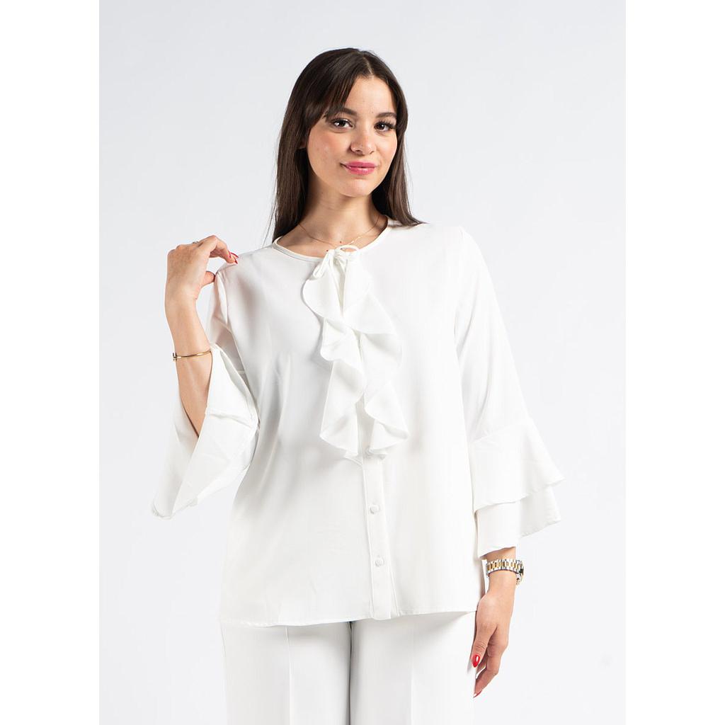 Blouse à Volants
