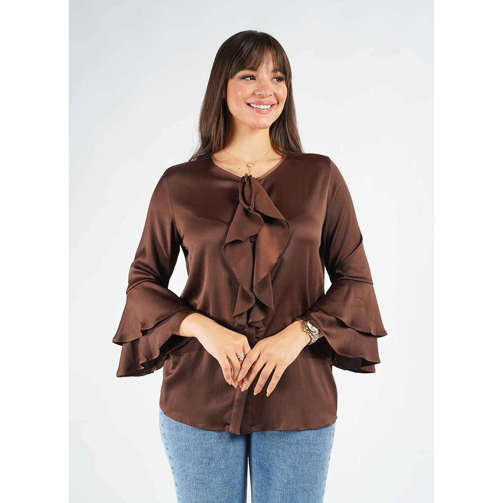 Blouse à Volants