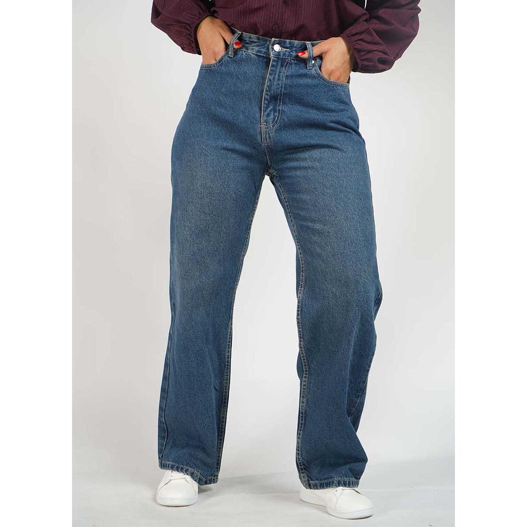 Jean Wide Leg Grande Taille
