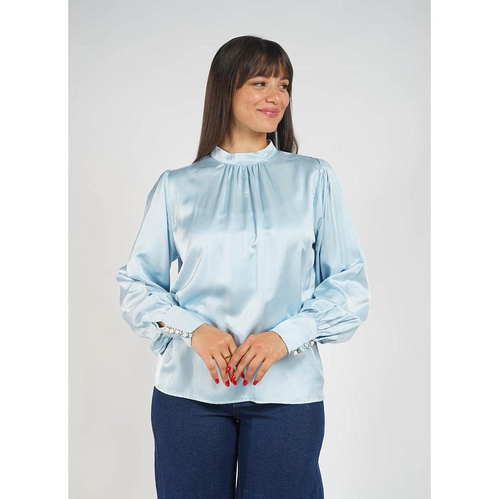 Blouse en Satin