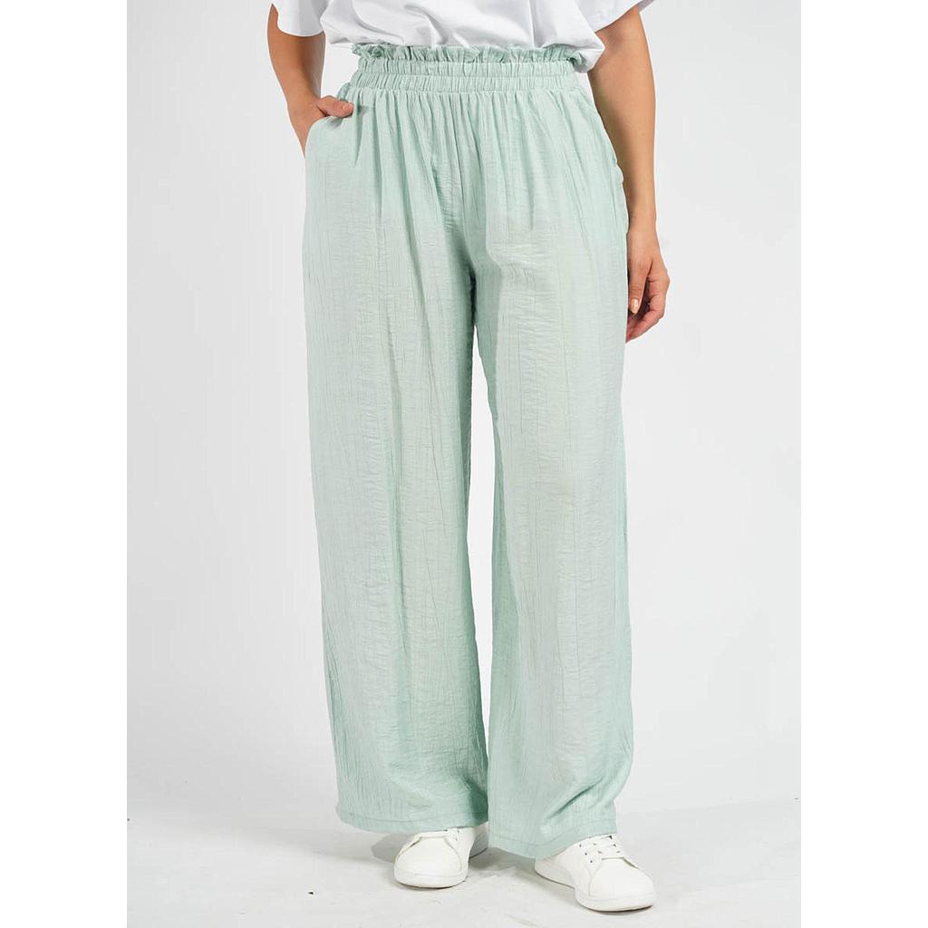 Pantalon Large à Taille Haute