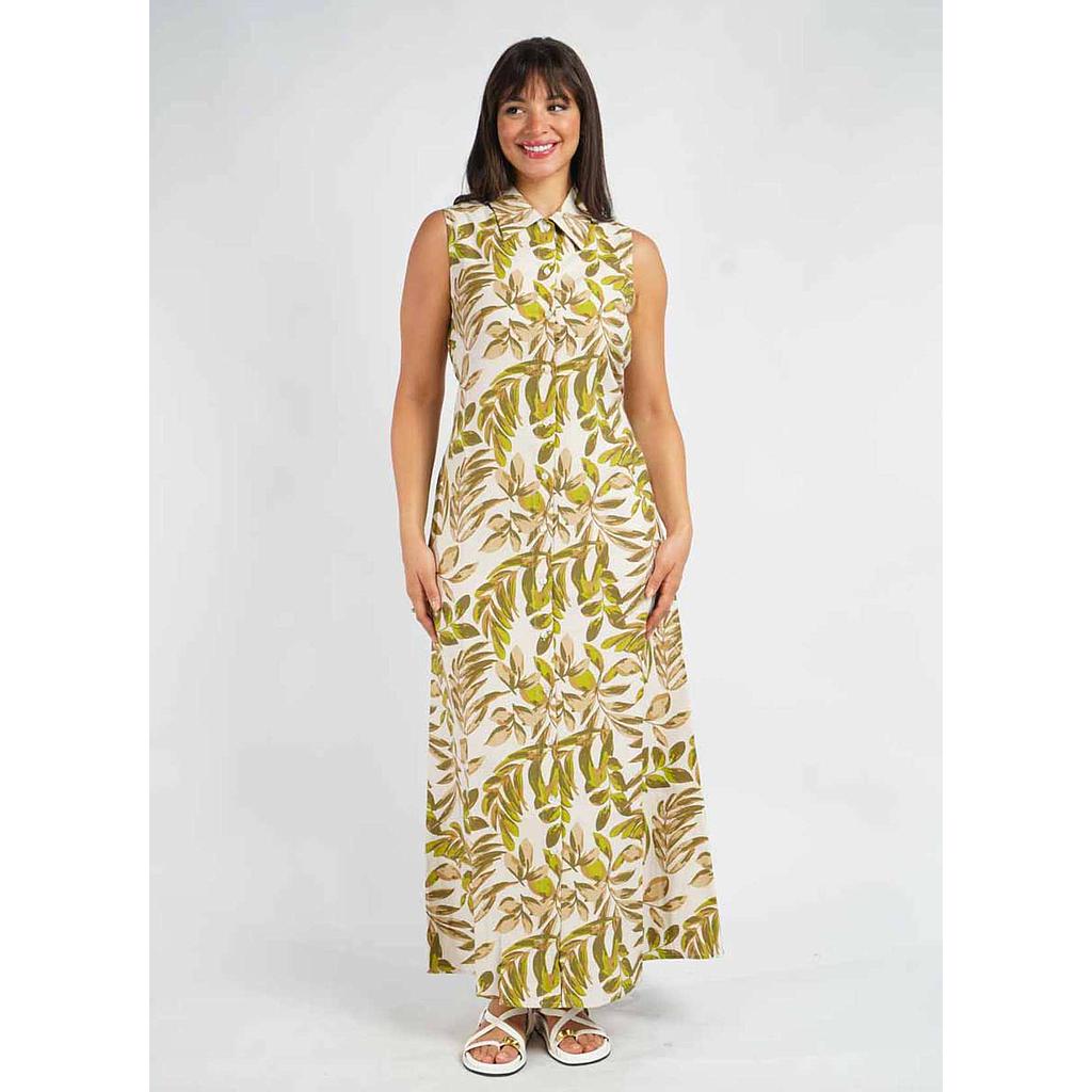 Robe Chemise Sans Manches