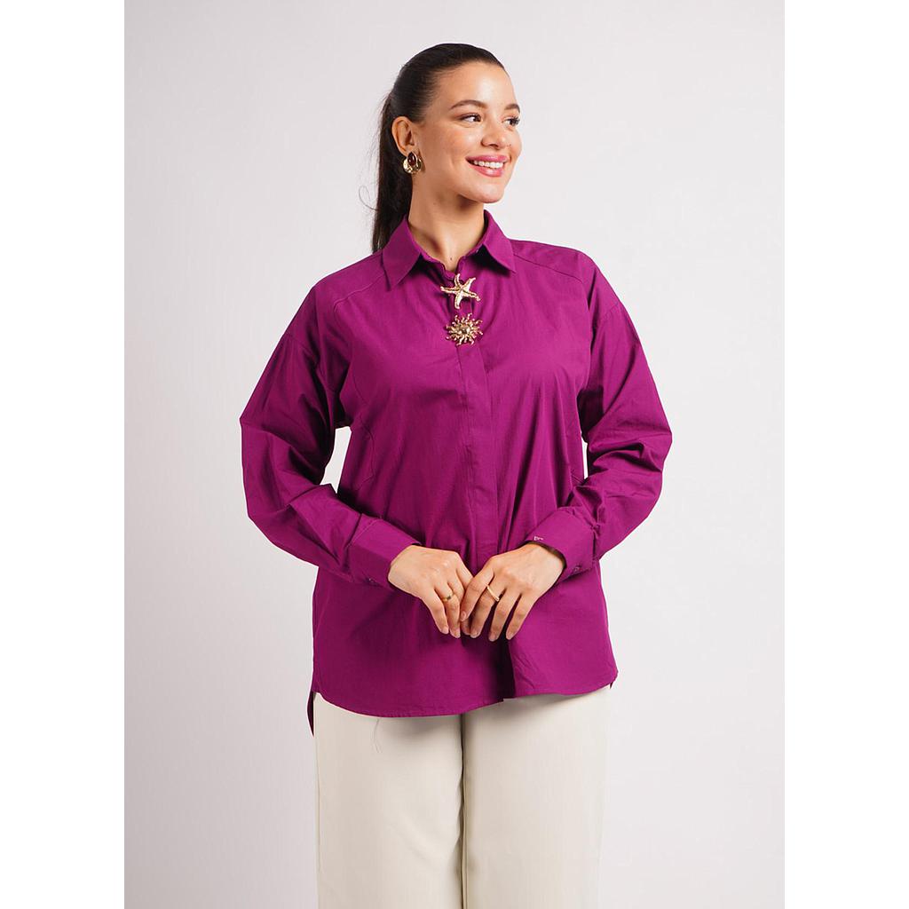 Chemise en popeline