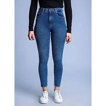 Pantalon Slim en Denim