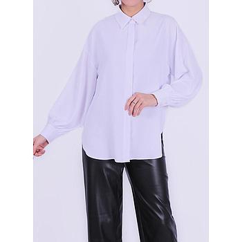 Chemise à Manches Bouffantes
