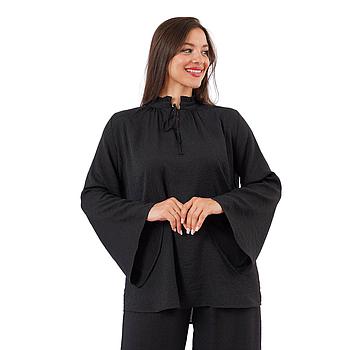 BLOUSE À COL OFFICIER