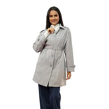 TRENCH-COAT COURT AVEC CEINTURE