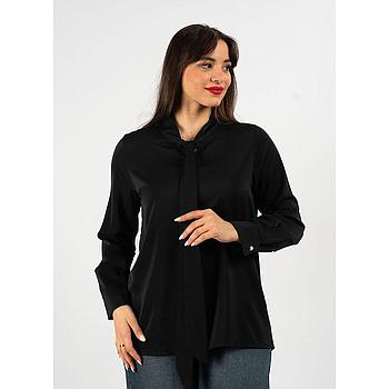 Blouse avec Nœud Devant