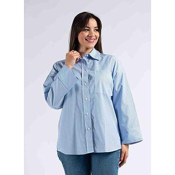 Chemise en Popeline Rayé