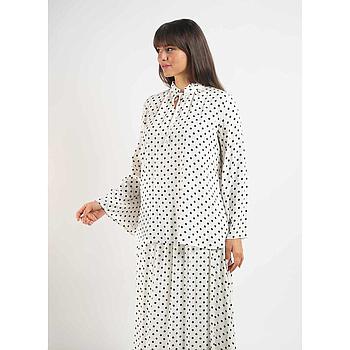 Blouse à Pois